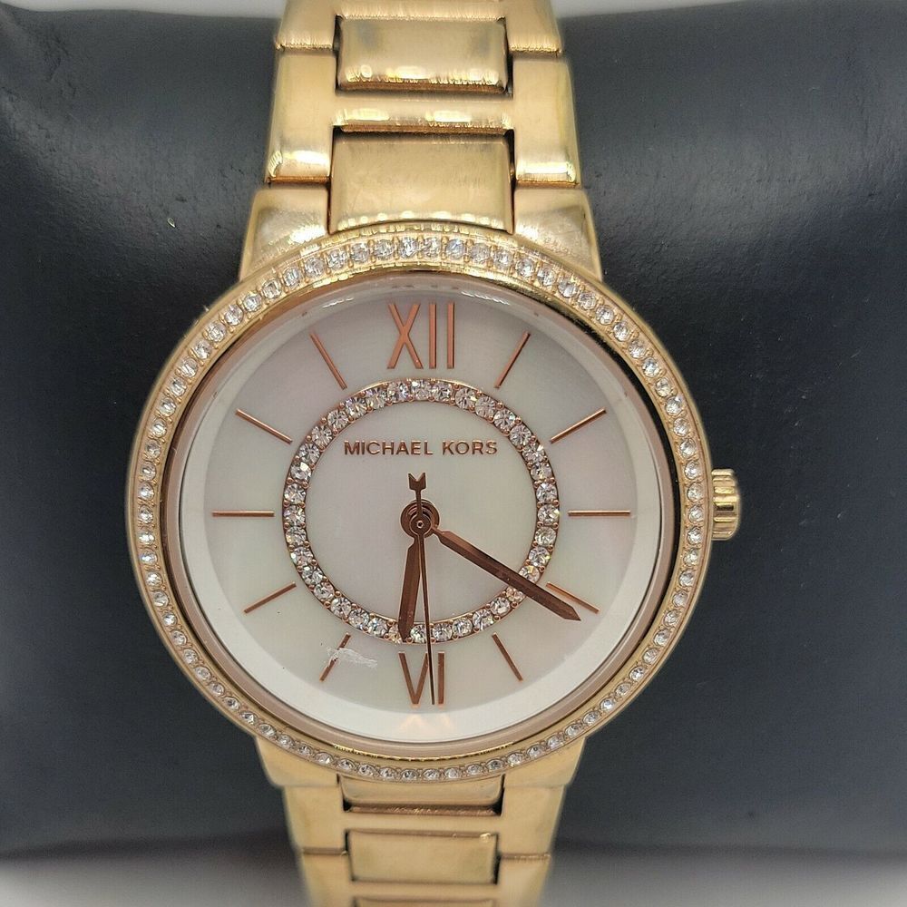 Michael Kors MK3961 Women's Rose Gold Stainless Steel Analog Dial Watch DE690